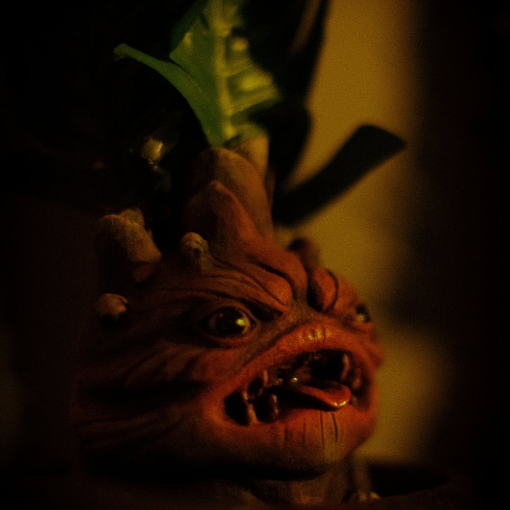 A mandrake up close – Return of the Sorcerer, a magical escape room in Warsaw’s Praga